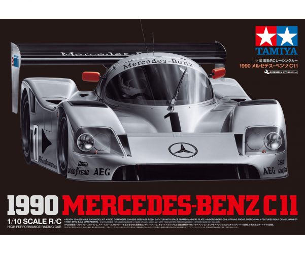 Tamiya 1:10 Mercedes-Benz C11 1990 Gr.C 2WD